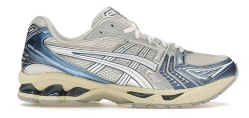 Gel Kayano 14 Cream Metallic Blue