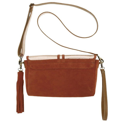 Seight Clutch Handbag in Copper