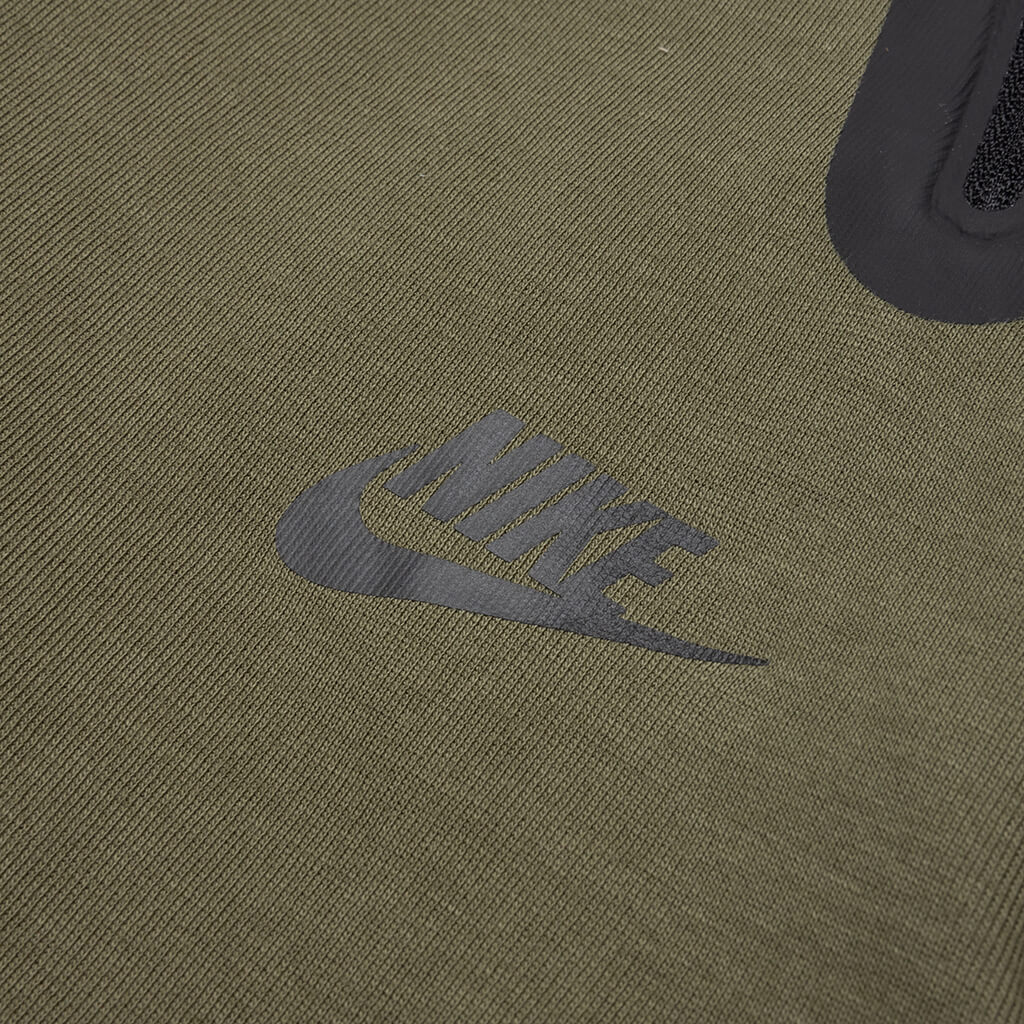 Sportswear Tech Fleece Open Hem Sweatpants - Medium Olive/Black