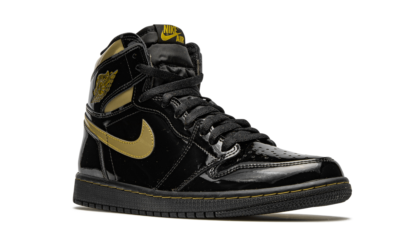 1 Retro High OG "Black Metallic Gold" 555088 032