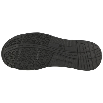 Women's Tour Mesh Lace Up Sneaker Mesh in Black