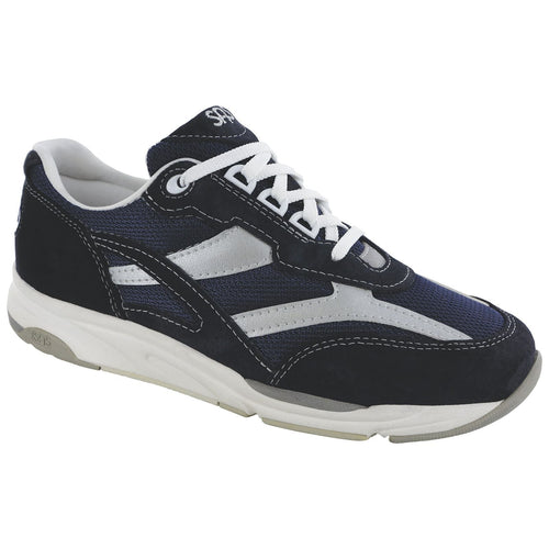 Women's Tour Mesh Lace Up Sneaker in Blue