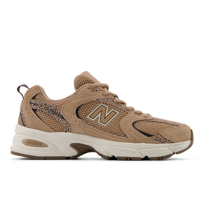 Unisex 530 in Flat Taupe with Black Cement