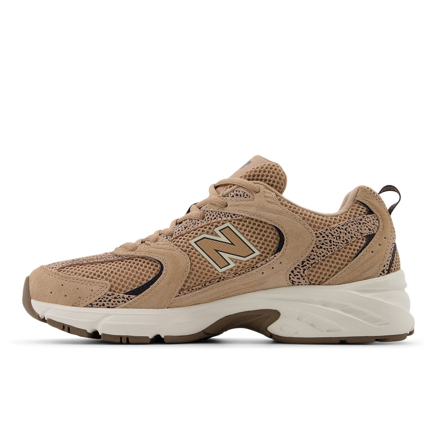 Unisex 530 in Flat Taupe with Black Cement