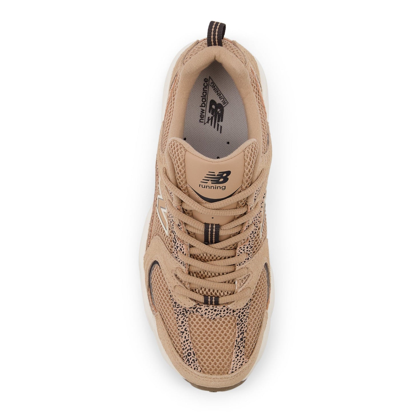 Unisex 530 in Flat Taupe with Black Cement