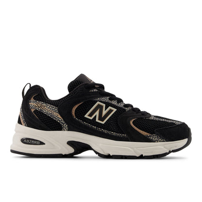 Unisex 530 in Black with Flat Taupe