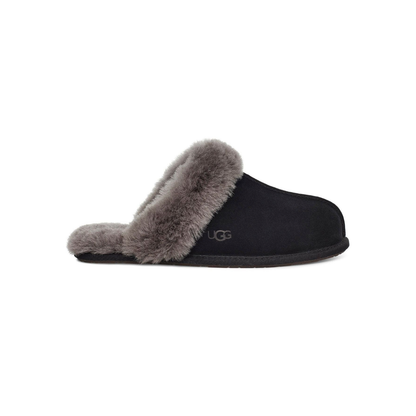 Women's Scuffette II Slipper in Black Grey