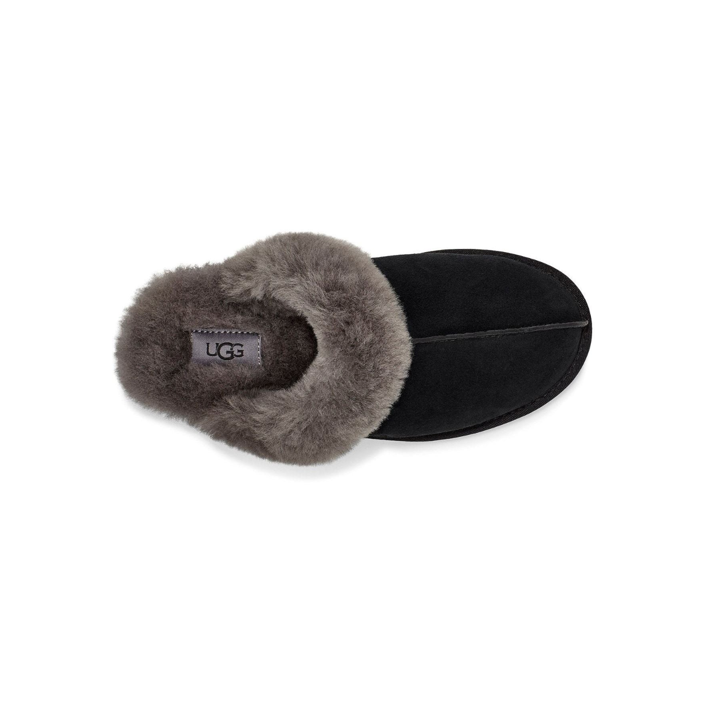 Women's Scuffette II Slipper in Black Grey