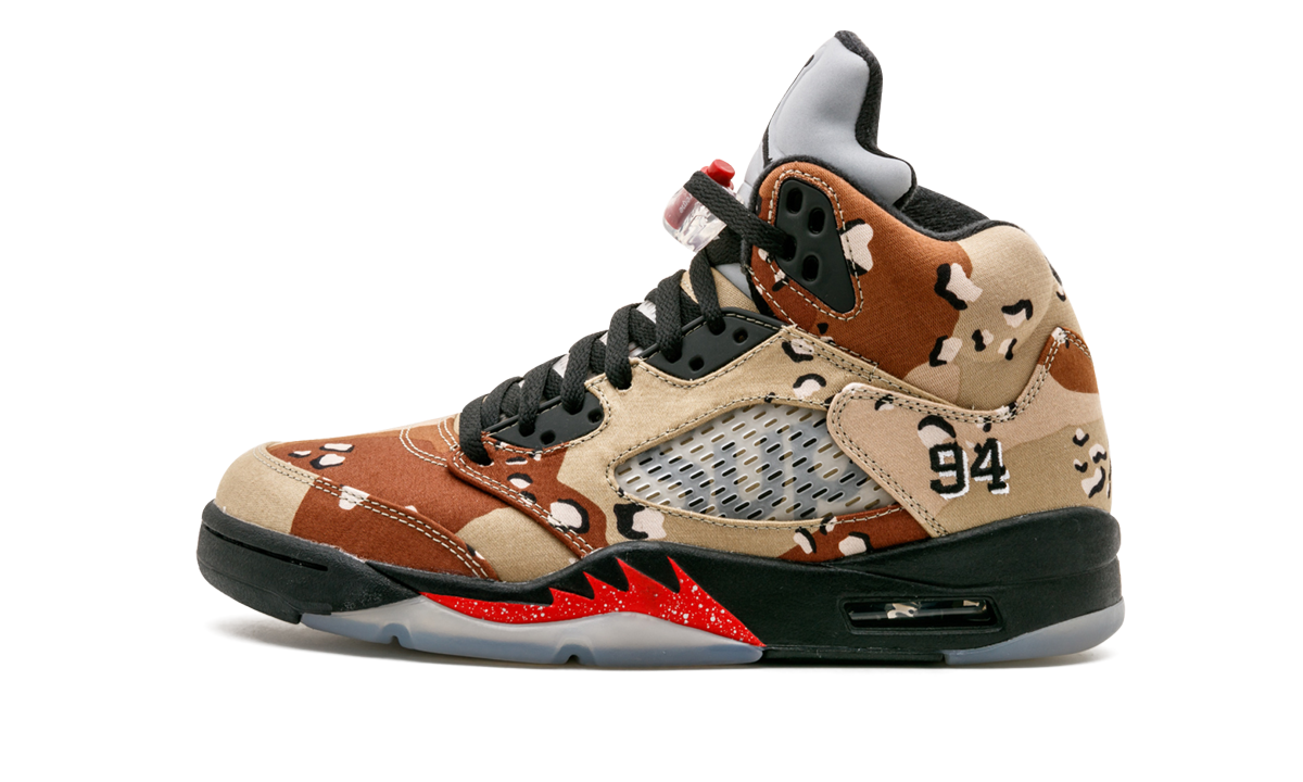5 Retro Supreme "Camo" 824371 201