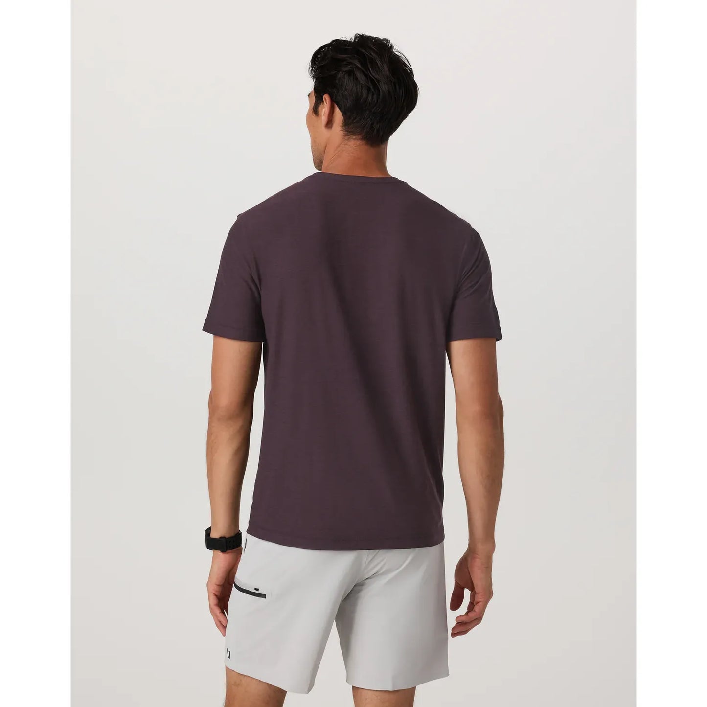Men's Strato Tech Tee in Raisin Heather