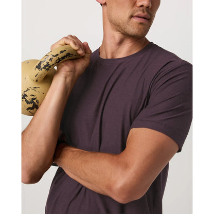 Men's Strato Tech Tee in Raisin Heather