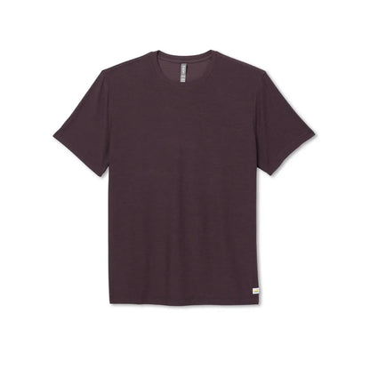 Men's Strato Tech Tee in Raisin Heather