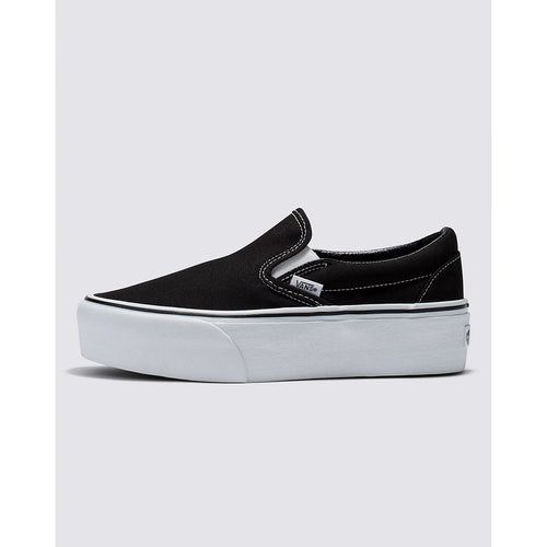 Casual Shoes Classic Slip-On Stackform Shoe in Black Classic White