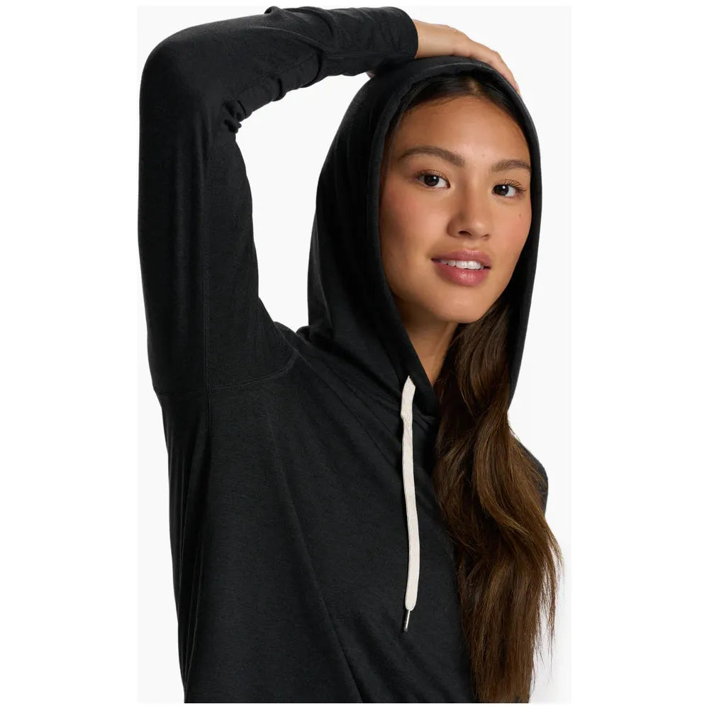 Women's Halo Essential Hoodie in Black Heather