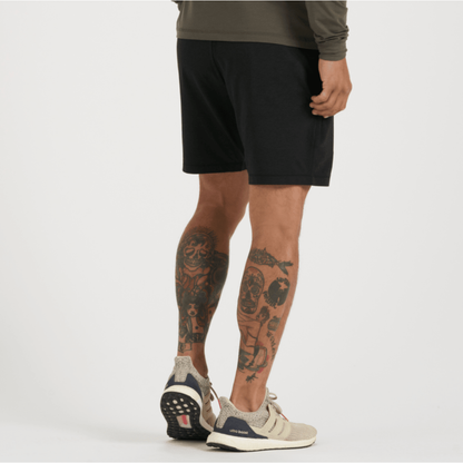Men's Ponto Performance Short 7" in Black Heather