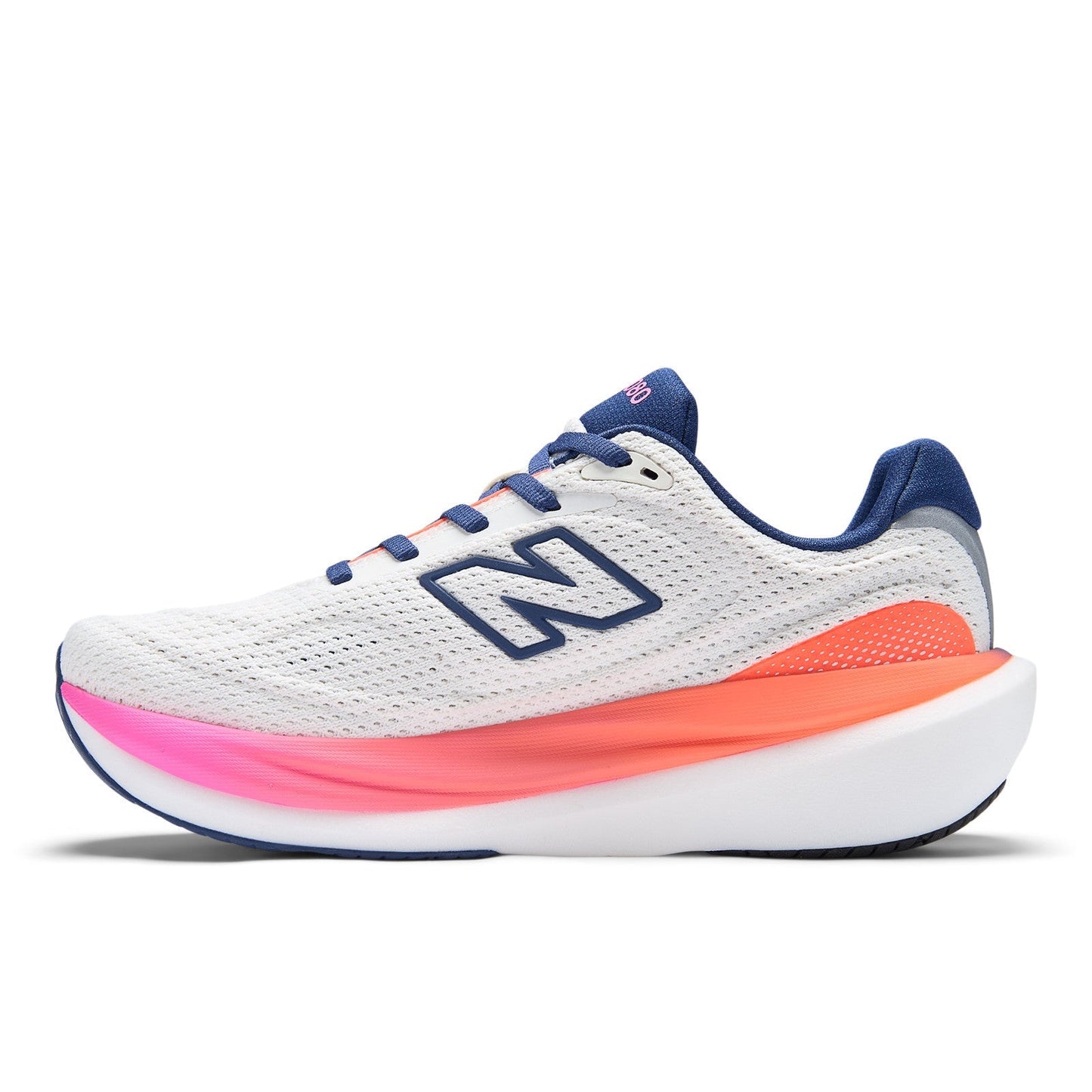 Women's 1080v15 in Sea Salt with Blue Oyster