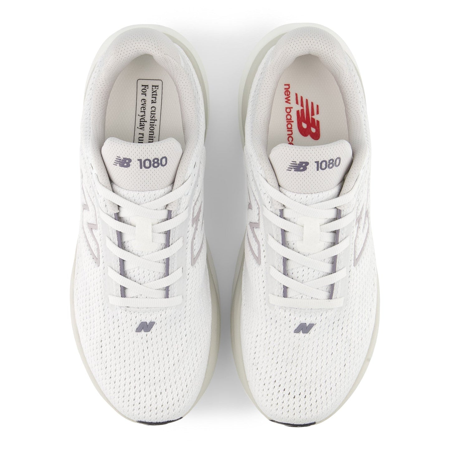 Women's 1080v15 in White with Truffle Salt