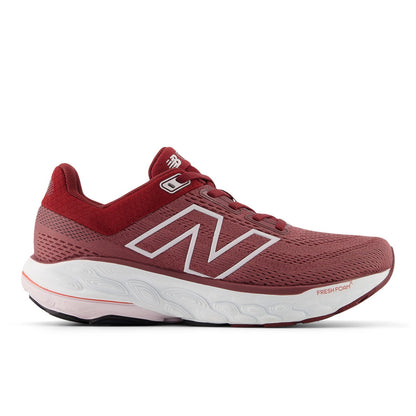 Women's Fresh Foam X 860v14 in Washed Burgundy with Monarch Burgundy and Pink Granite