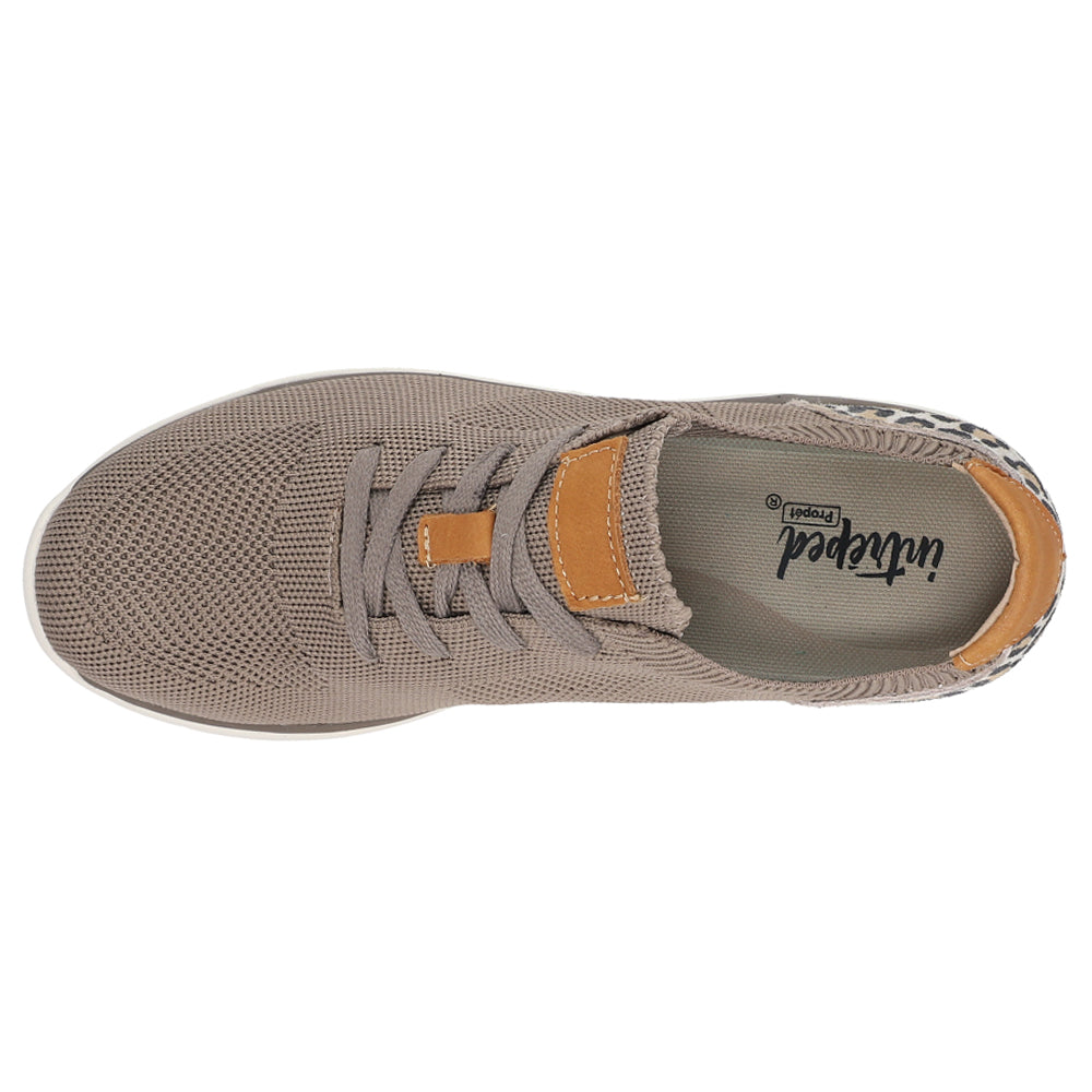 Sachi Leopard-Cheetah Lace Up Sneakers