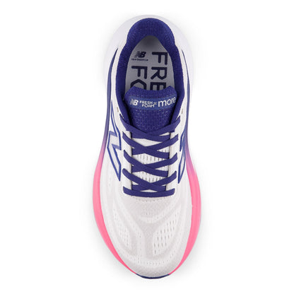 Women's Fresh Foam X More v6 in Reflection with Blue Oyster and Pink Heat