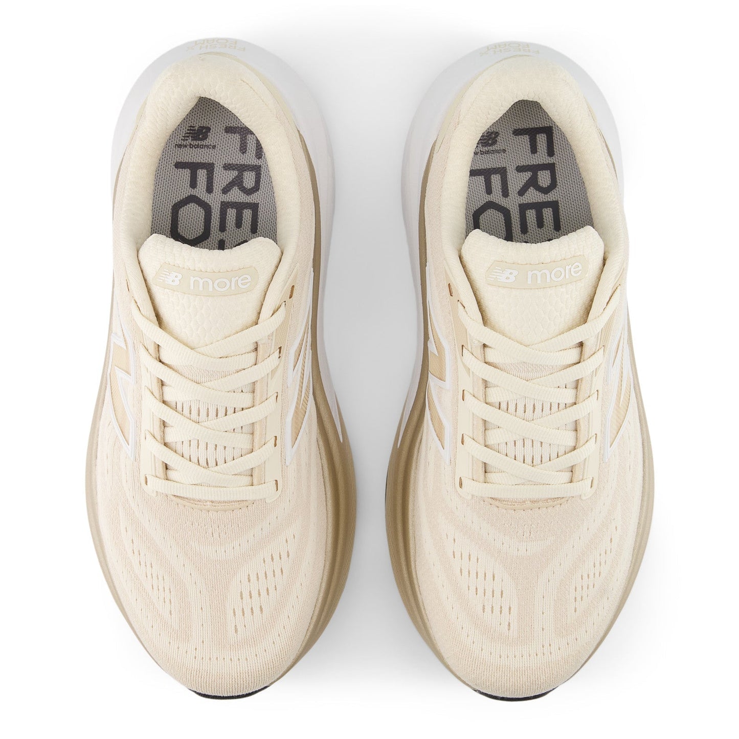 Women's Fresh Foam X More v6 in Permafrost with Bisque and NB 103 White