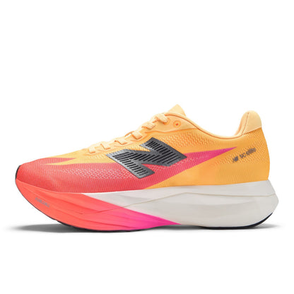 Women's FuelCell SuperComp Elite v5 in Tangerine Heat/White Peach/Pink Heat