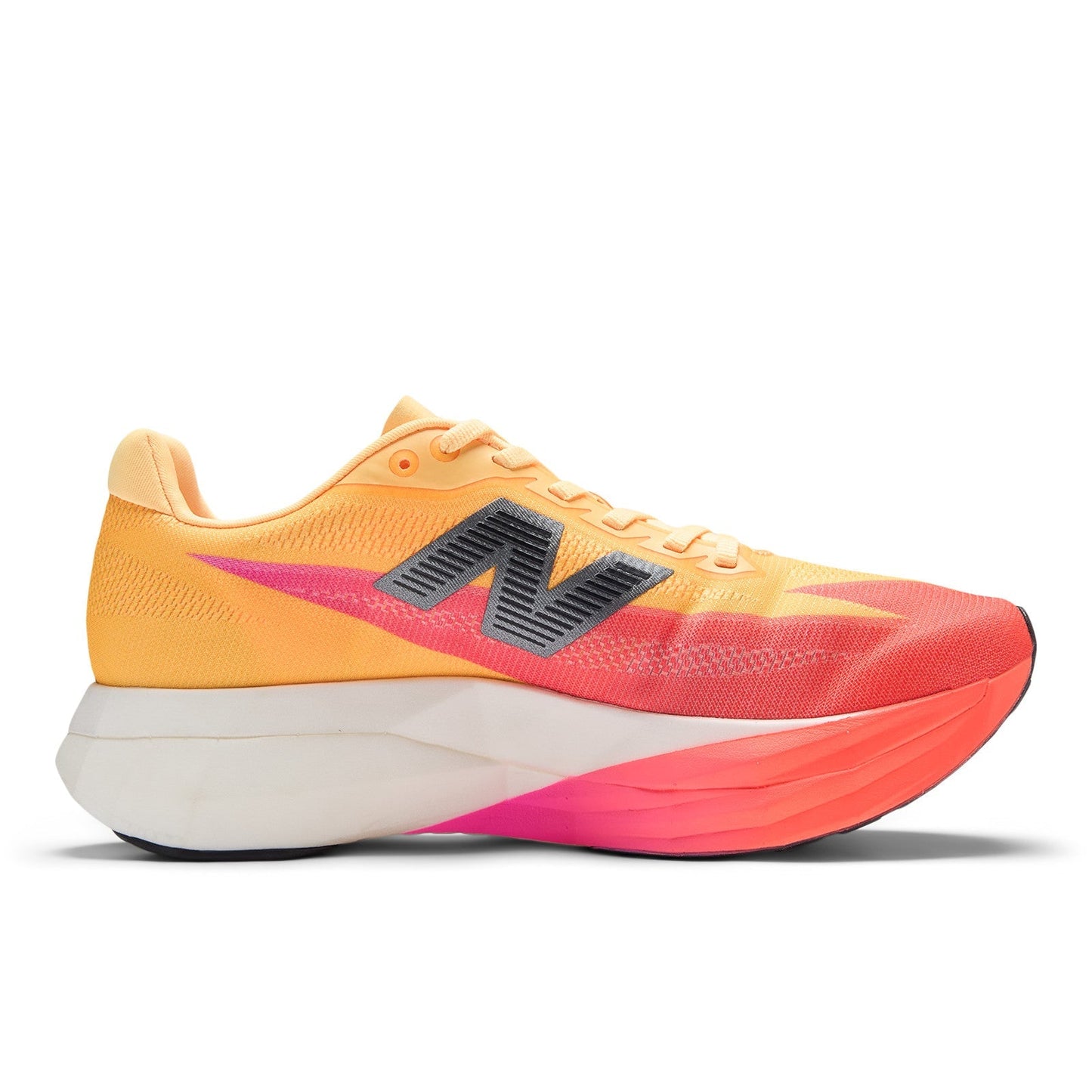 Women's FuelCell SuperComp Elite v5 in Tangerine Heat/White Peach/Pink Heat