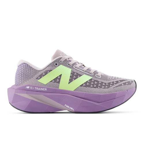 Women's FuelCell SuperComp Trainer v3 in Truffle Salt with Candied Violet