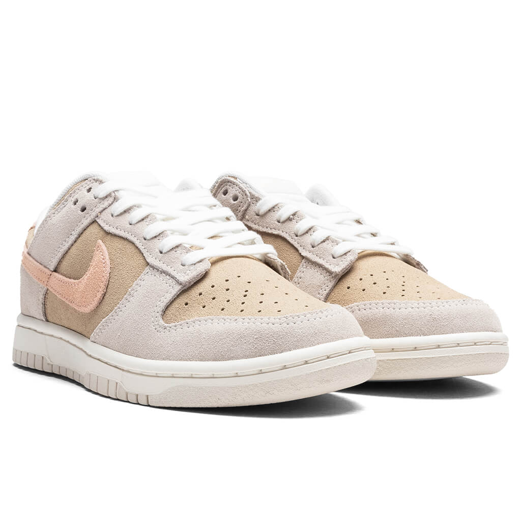 Women's Dunk Low - Phantom/Washed Coral/Parachute Beige