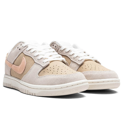 Women's Dunk Low - Phantom/Washed Coral/Parachute Beige