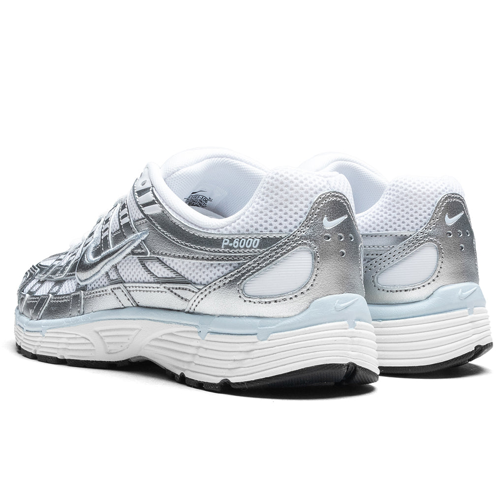 Women's P - 6000 - White/Metallic Silver/Blue Tint/Sail