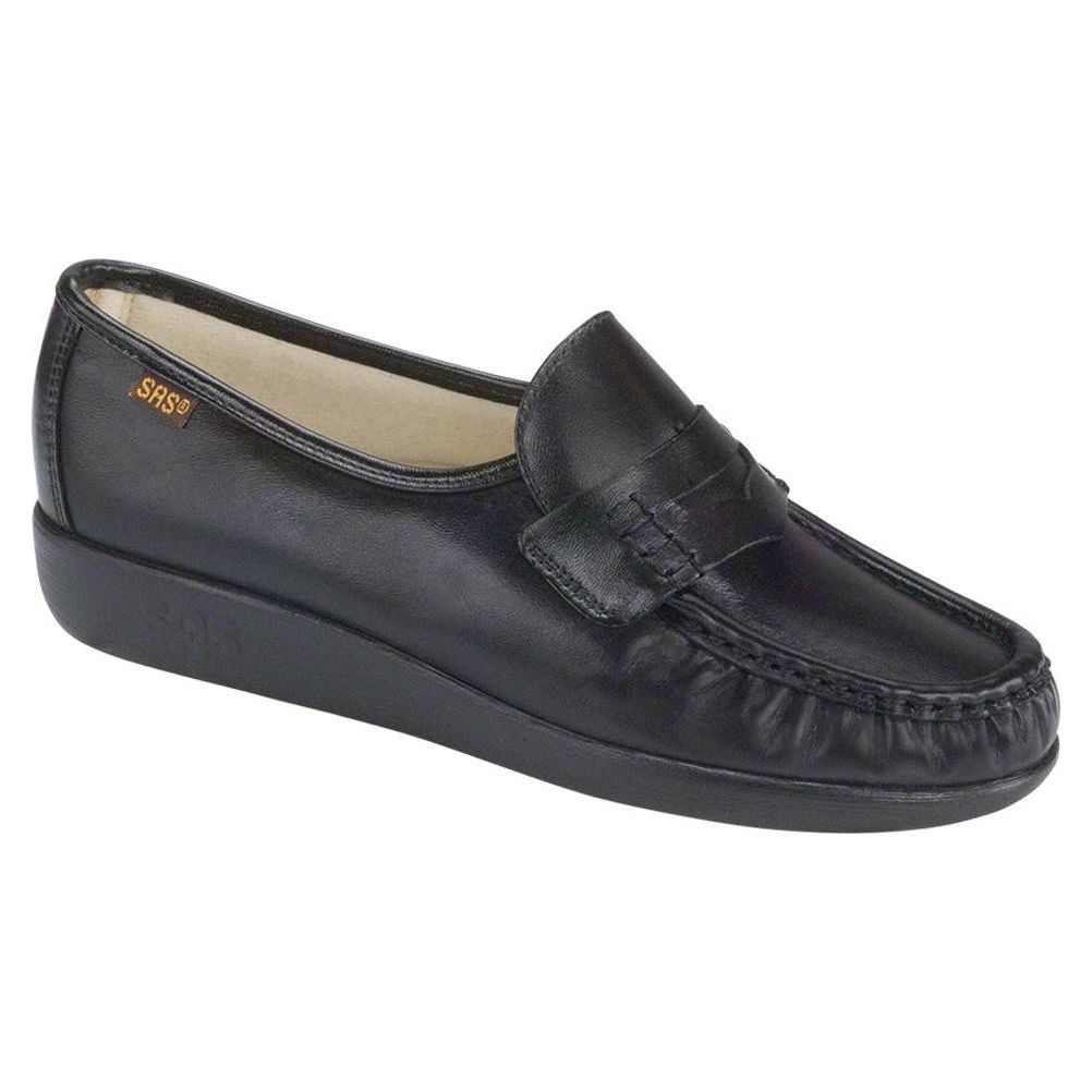 Women's Classic Slip-On in Black Wide