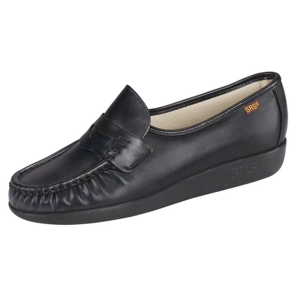Women's Classic Slip-On in Black Wide