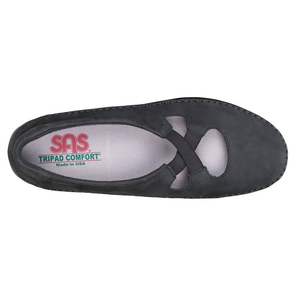 Women's Crissy Slip On Loafer in Nero Wide