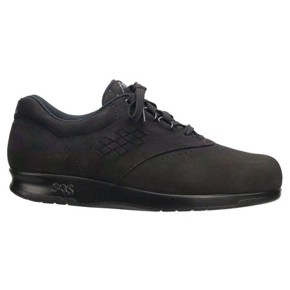 Women's Free Time Walking Shoe in Charcoal Nubuck