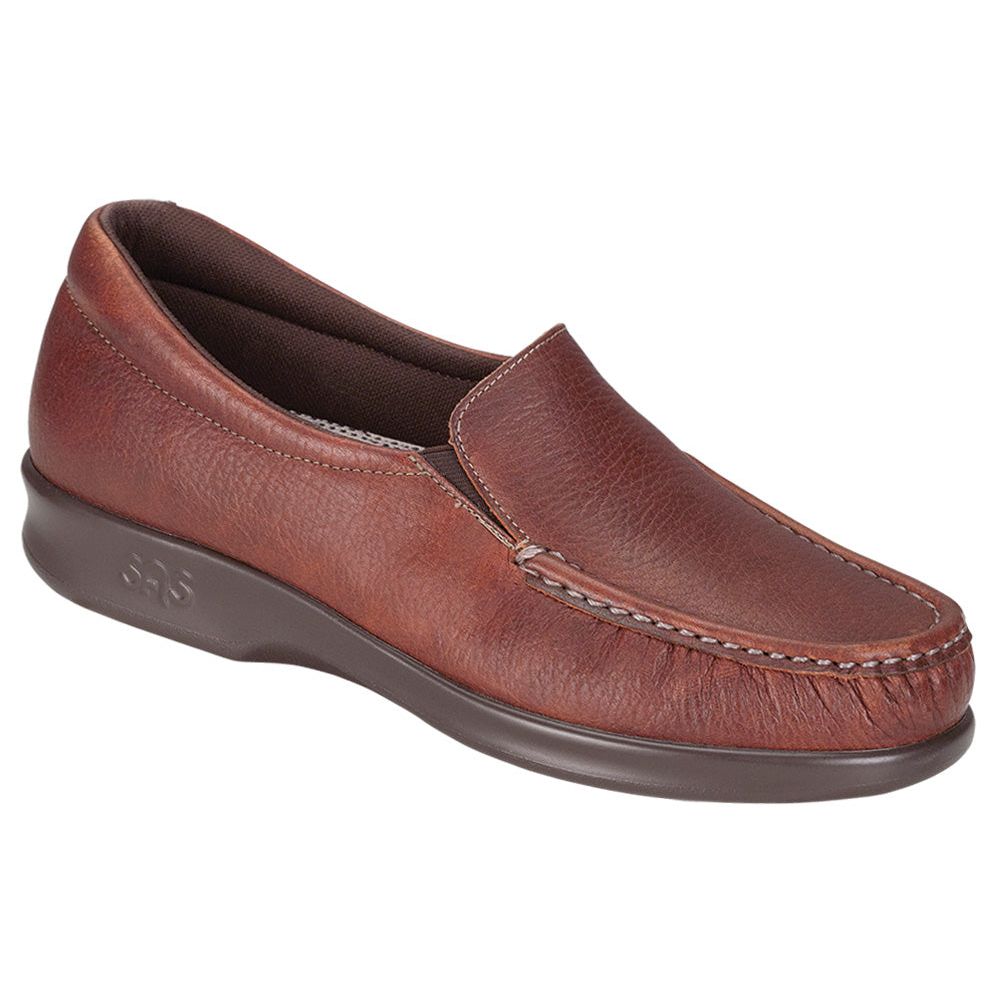 Women's Twin Slip On Loafer in Mulch
