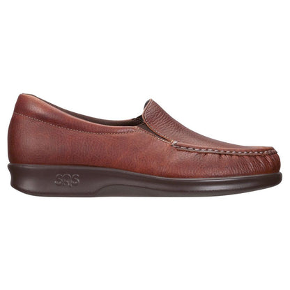 Women's Twin Slip On Loafer in Mulch