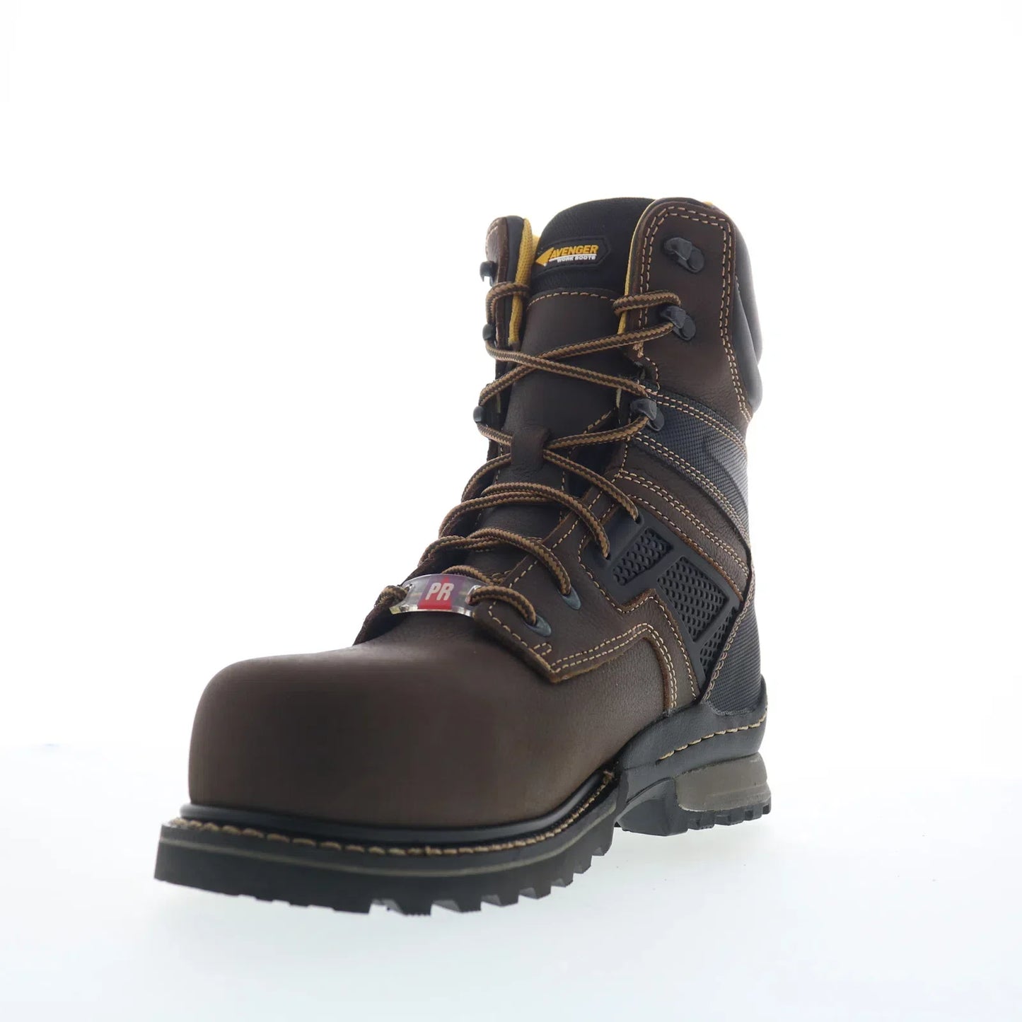 Avenger A-Max Dozer 8 - Composite Toe WP EH PR SR Mens Brown Work Boots
