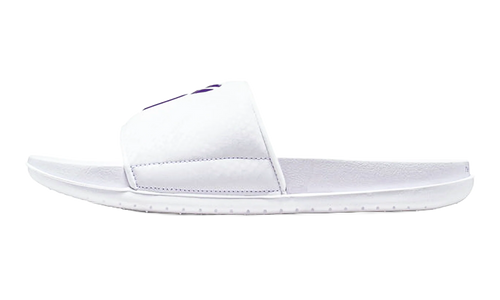 Offcourt Slide "Kobe - White / Court Purple" IF2870 101