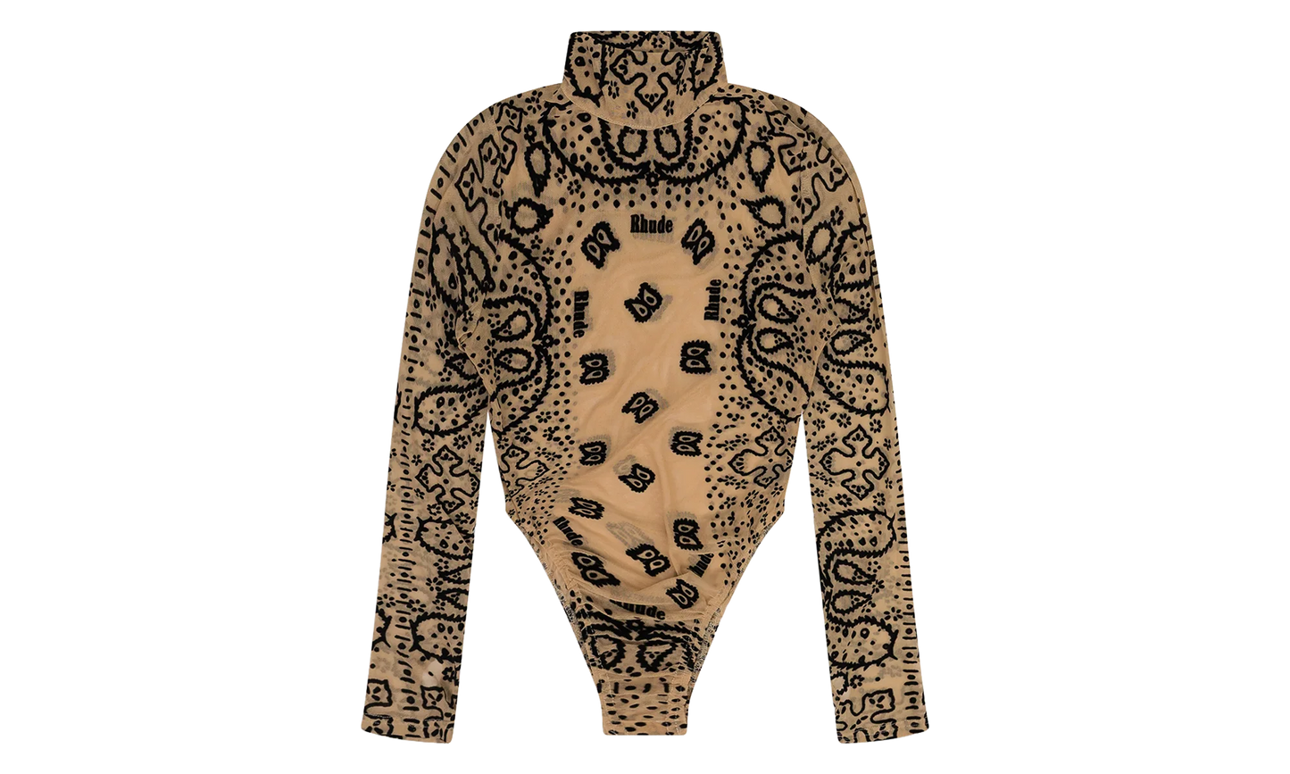 Bandana Mesh Bodysuit WMNS "Nude" RHDWTPS0013 NUDE