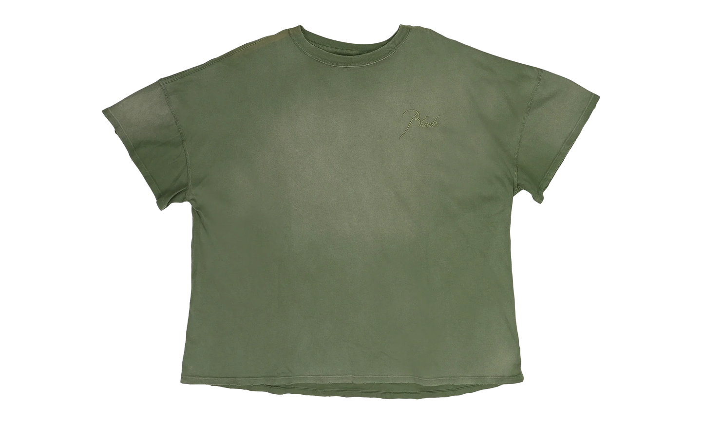 Reverse T-Shirt "Olive" RHDMTPS0127 OLV