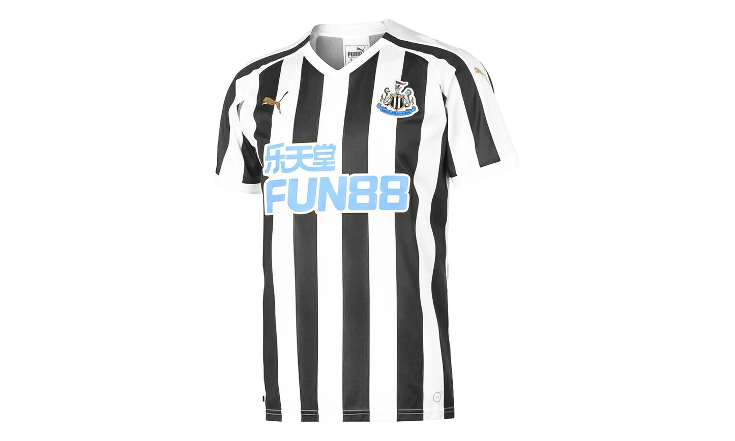 NUFC Home Shirt Replica "Puma Black / White" 753802 01