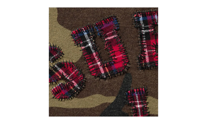Plaid Arc Crewneck "SS26 - Woodland Camo" SU27407