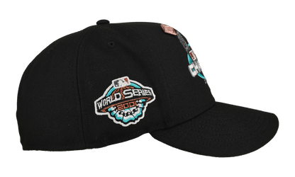 59FIFTY Arizona Diamondbacks 2001 World Series Script Fitted Hat "Black" NE448
