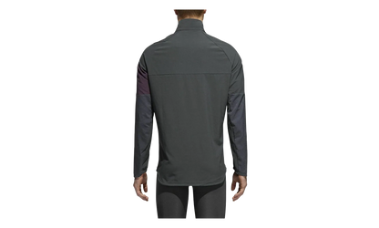 Boston Marathon Supernova Storm Jacket "Carbon / Noble Red" CW3581