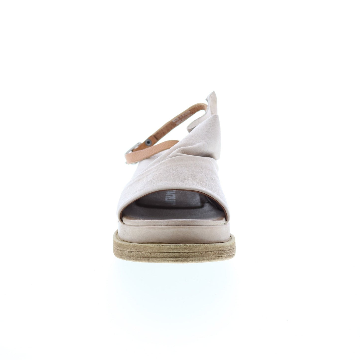 Lira A15027-101 Womens Beige Leather Slingback Sandals Shoes