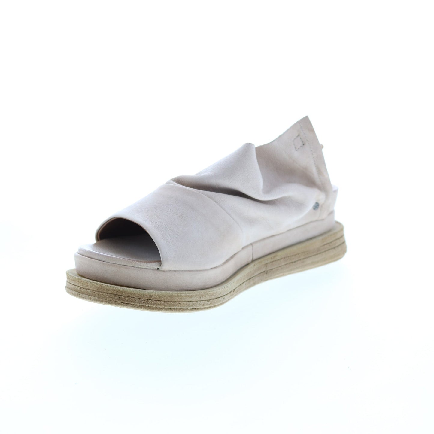 Lira A15027-101 Womens Beige Leather Slingback Sandals Shoes