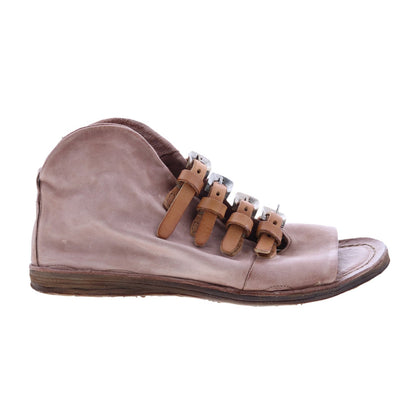 Remy A16022-101 Womens Pink Leather Gladiator Sandals Shoes