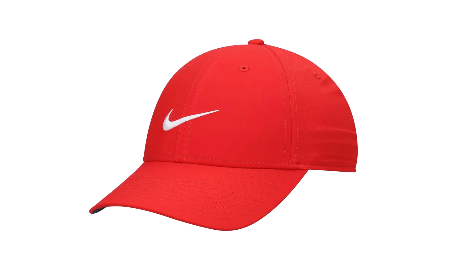 LEGACY91 TECH LOGO PERFORMANCE ADJUSTABLE HAT "Red" DH1640 657