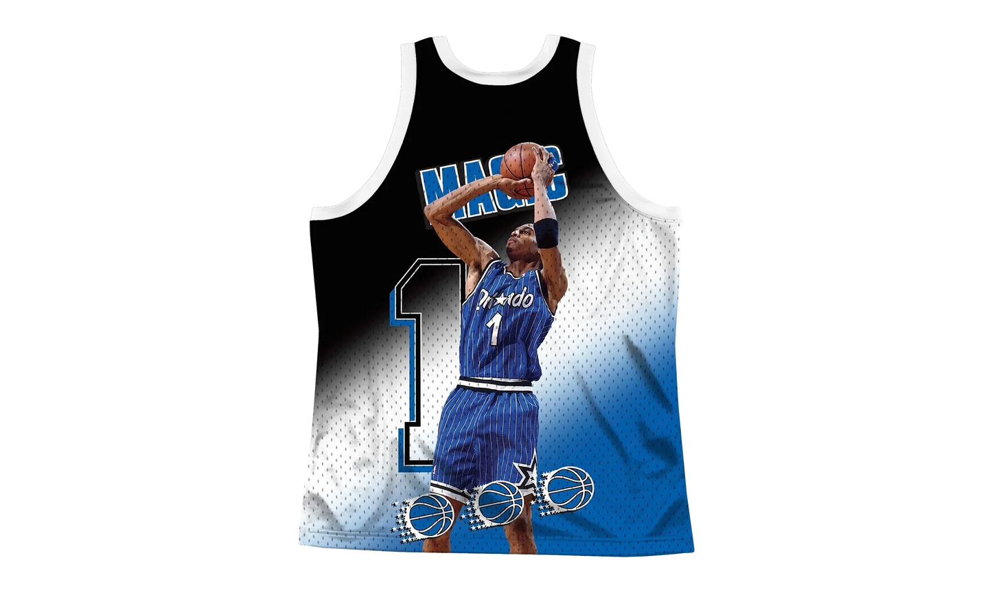 NBA Behind The Back Jersey "Orlando Magic Penny Hardaway" MSTKMI19002 OMAWHITPHA